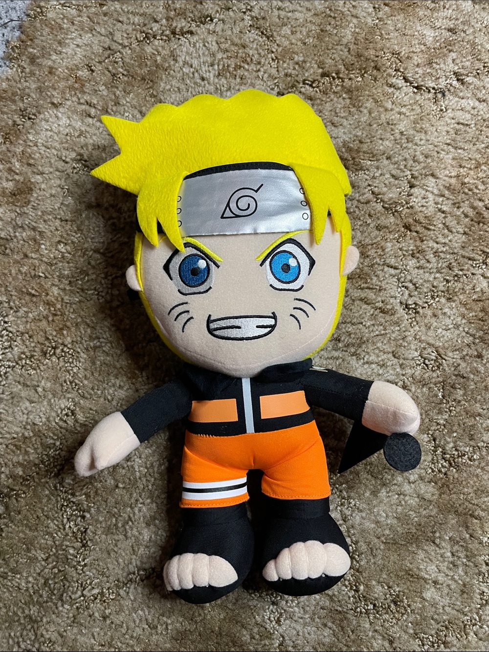 Naruto Standing Plush - With Tags -‎ 2008 - Approx 15”